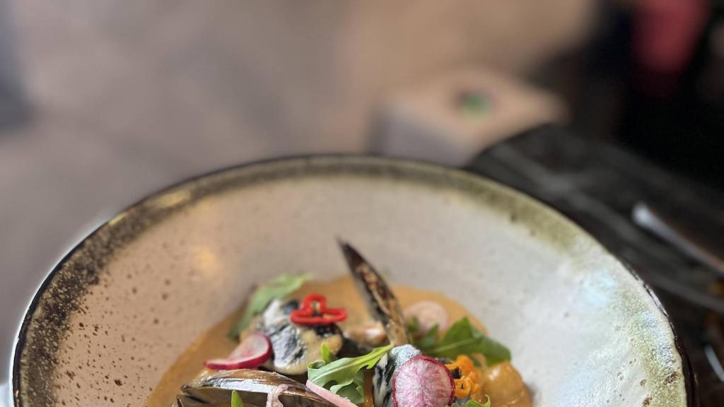 Mejillones con curry en Marzeah Taberna