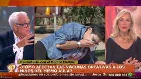 Carmen Lomana y el doctor Sánchez Martos en 'Juntos' de Telemadrid