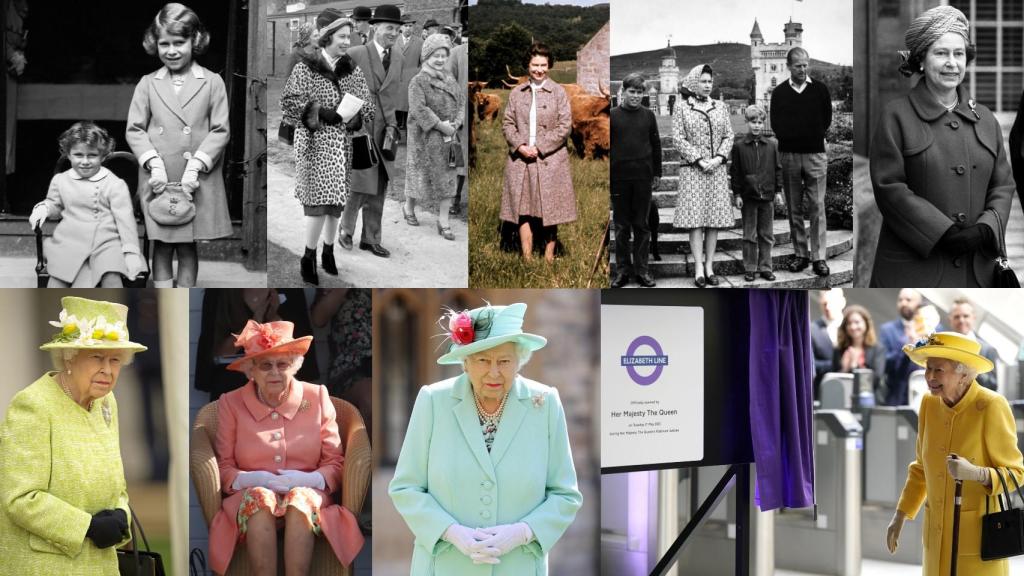 La prenda que siempre ha acompañado a Isabel II allá donde fuera: el abrigo.