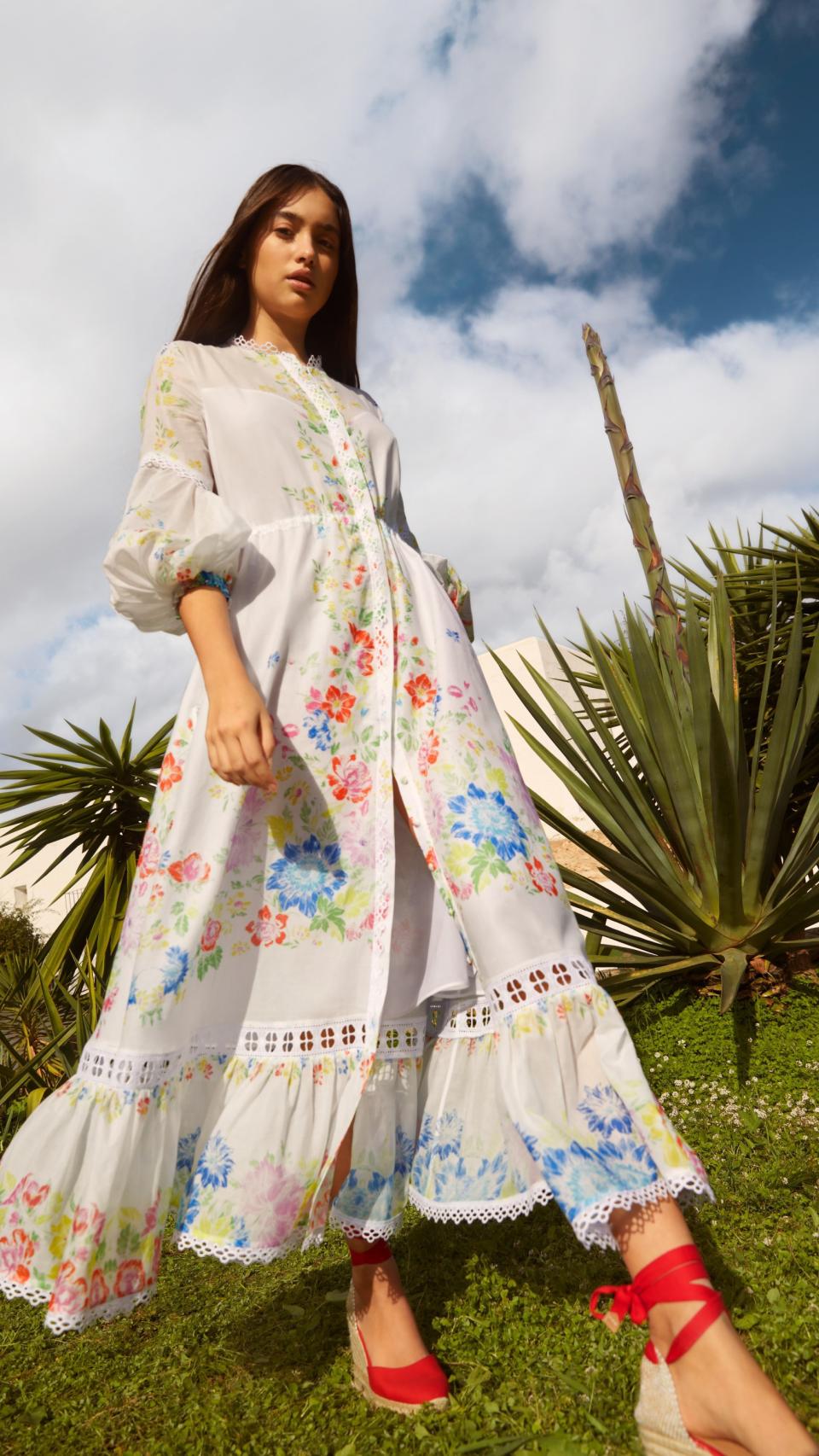 Vestido largo Ganna. (Precio: 479 euros)