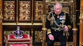El rey Carlos III cuando todavía era príncipe de Gales, durante la apertura del Parlamento el pasado mes de mayo.
