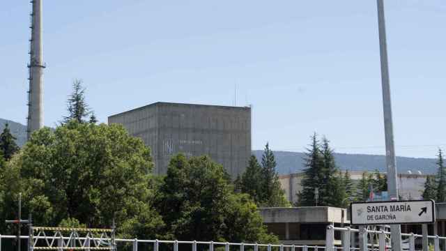 Imagen de la central nuclear de Garoña, en Burgos