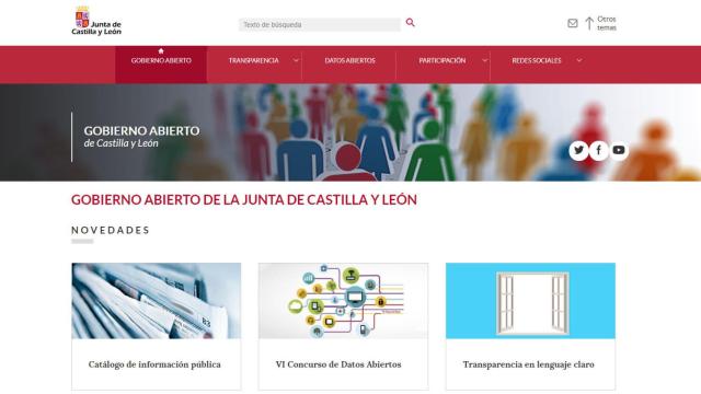 GOBIERNO ABIERTO DE LA JUNTA DE CASTILLA Y LEÓN