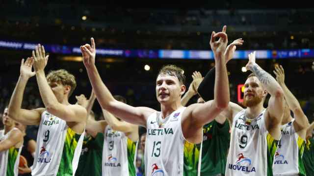 La selección de Lituania en el EuroBasket 2022