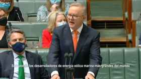 El primer ministro de Australia cita a Iberdrola en sede parlamentaria