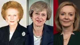 Margareth Tatcher, Theresa May y Liz Truss