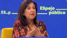 Margarita Robles, ministra de Defensa, este jueves en 'Espejo público', en Antena 3.