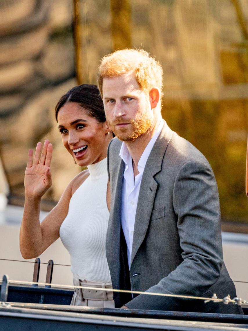 Meghan y Harry se encontraban en Europa estos días.