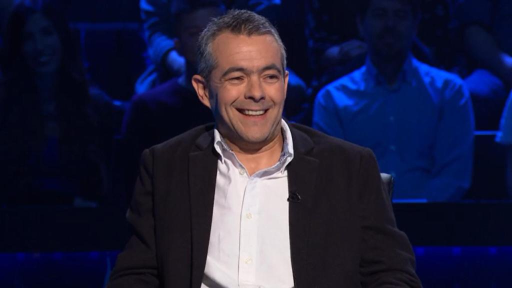 Juan Pedro Gómez, participando en 'Quien quiere ser millonario'.