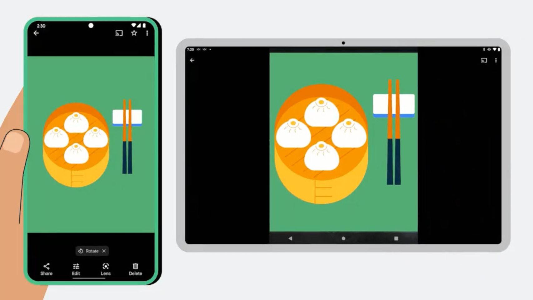 Gran novedad de Android 13: envía una foto o archivo a tu tablet u  ordenador con un toque