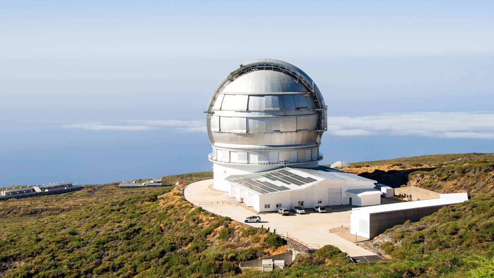 El Gran Telescopio Canarias en el Observatorio del Roque de los Muchachos (La Palma). FOTO: Noelia Hernández.