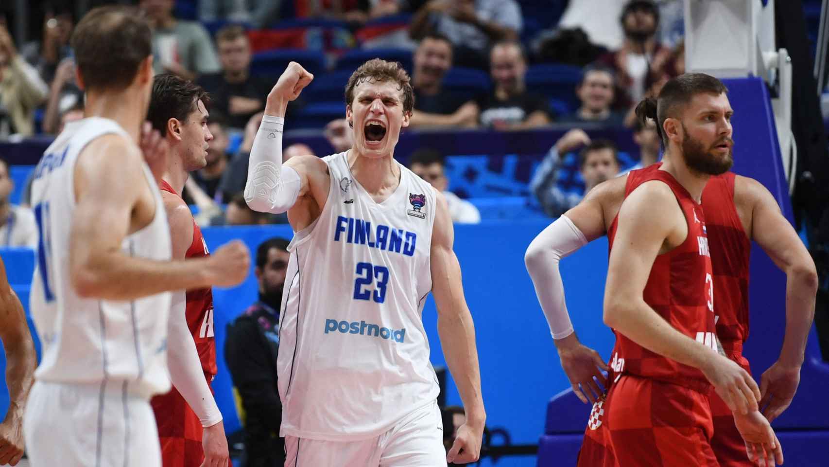 94-86 Croacia: Markkanen destroza a Croacia y Finlandia será la rival de España en cuartos del Eurobasket