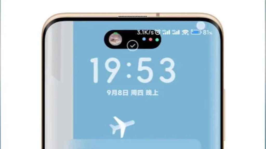 Tema para móviles Xiaomi que recrea la Dynamic Island del iPhone