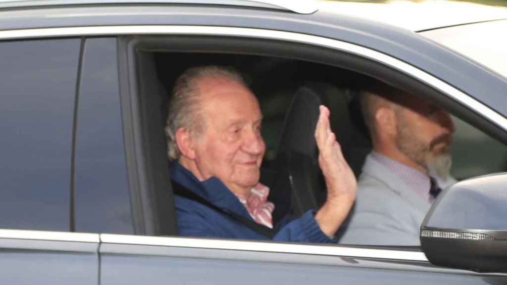 El rey Juan Carlos en una imagen tomada en mayo de 2022 en Madrid.