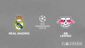 Cartel del Real Madrid - RB Leipzig de la Champions League 2022/2023