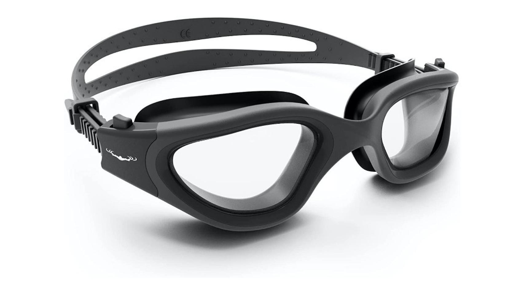 Portzon Gafas de natación unisex para niños, antivaho y sin fugas, visión  transparente, para piscina de agua