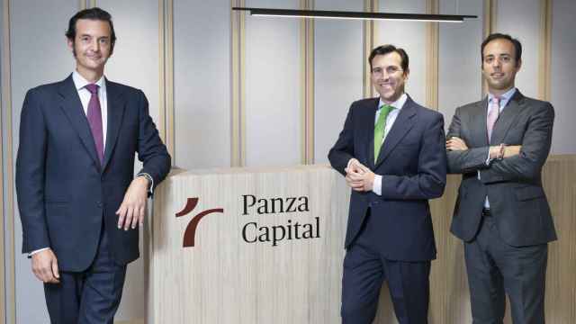 Gustavo Trillo, Ricardo Cañete y Maximiano Pablos, socios fundadores de Panza Capital.