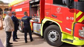 Entrega de una nueva atobomba nodriza al Consorcio Provincial de Bomberos.