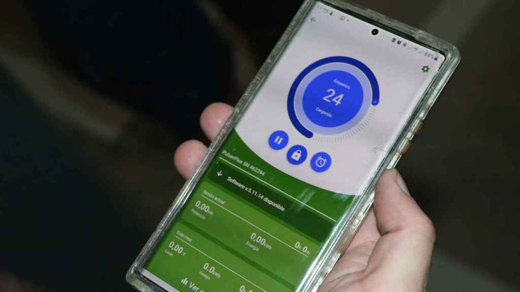 Aplicación Smart Mobility de Iberdrola.