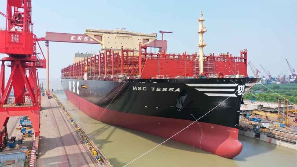 MSC Tessa, el carguero más grande del mundo