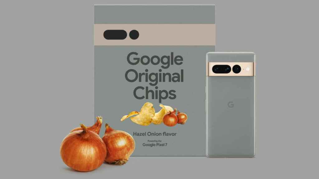 Fries based on the Google Pixel 7