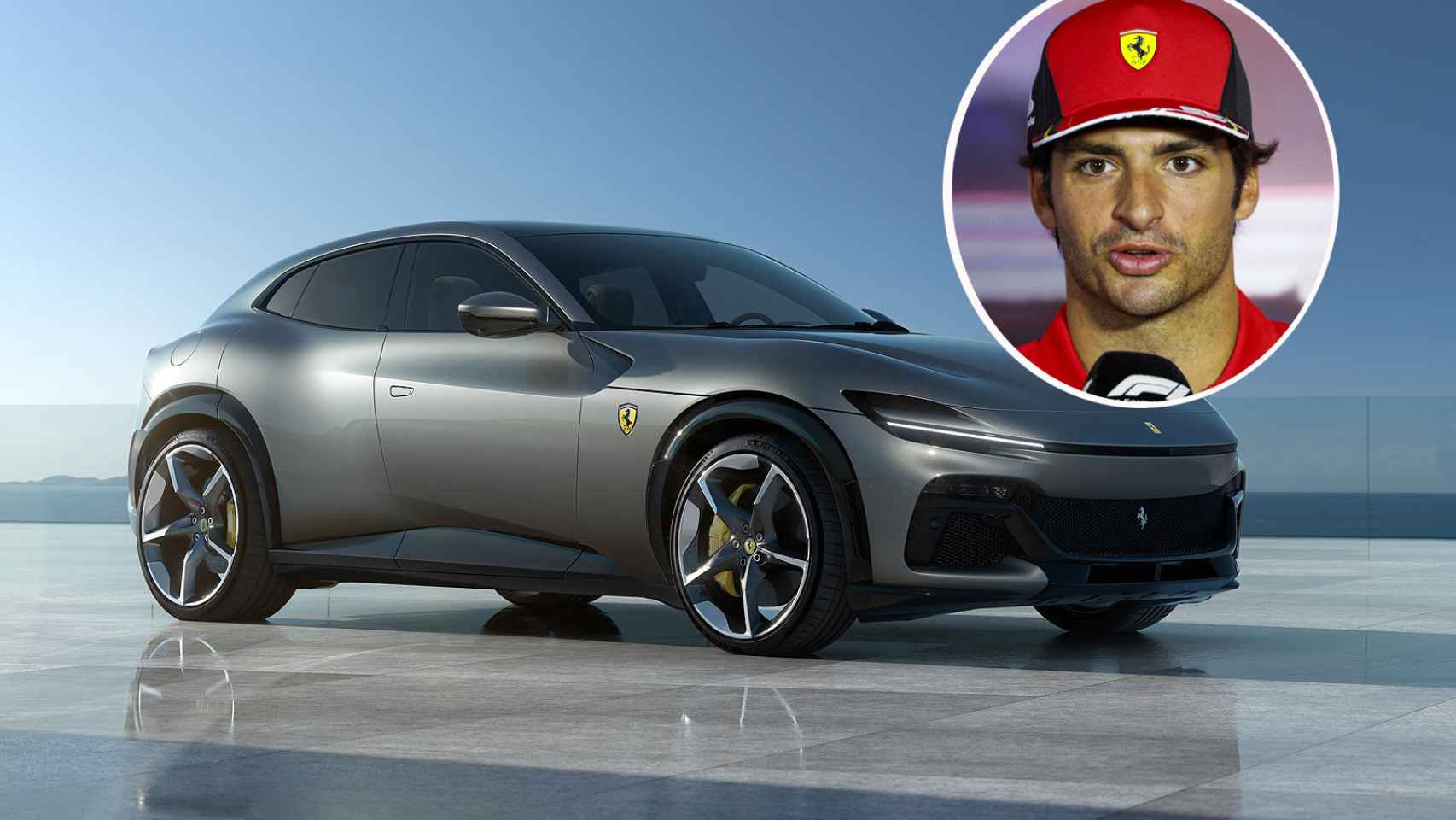 El Ferrari Purosangue, el nuevo ‘coche de calle’ de Carlos Sainz: así es el ‘garaje’ del piloto español