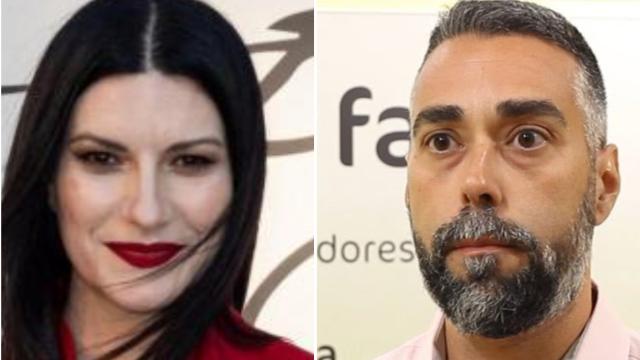 Laura Pausini y Rubén Sánchez