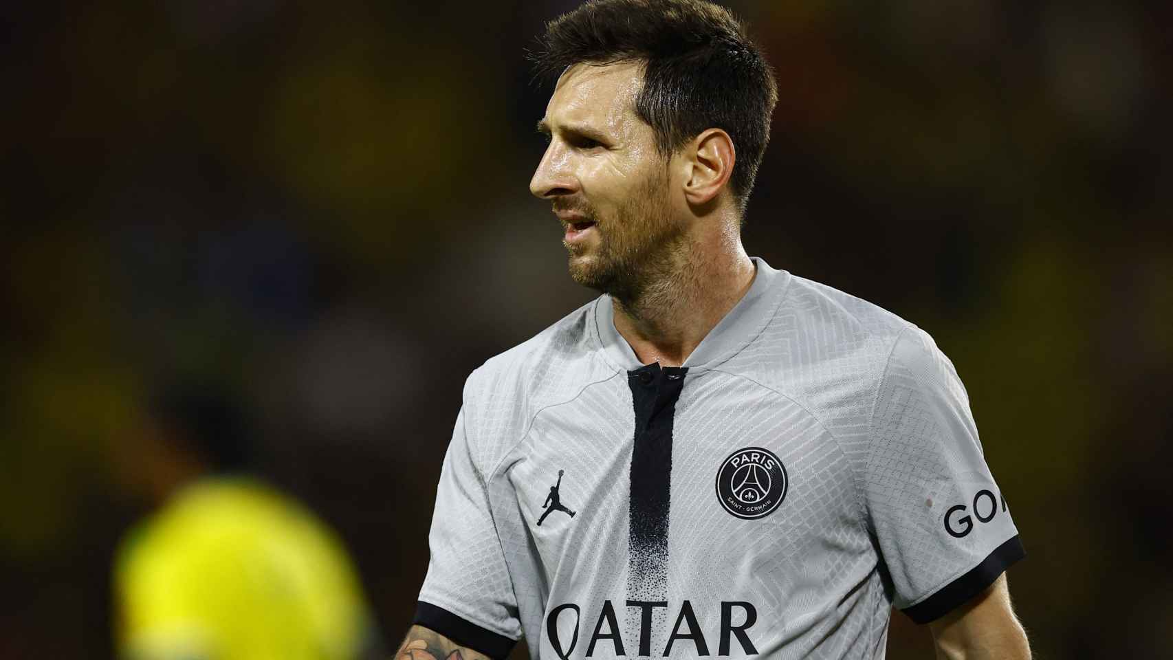 Leo Messi, en un partido del PSG de la Ligue-1 2022/2023