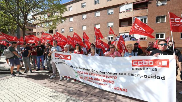 Concentración en Toledo. / Foto: Óscar Huertas.