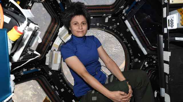 La astronauta Samantha Cristoforetti.