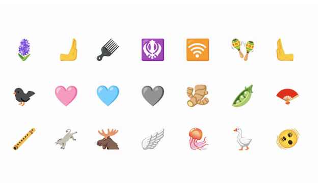 Nuevos emojis de Unicode 15.0.