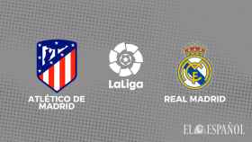 Cartel del derbi entre Atlético de Madrid y Real Madrid de La Liga 2022/2023
