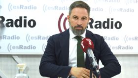 Santiago Abascal, presidente de Vox, este jueves en esRadio.