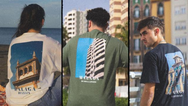 Camisetas de la marca malagueña 'Garbeo'.