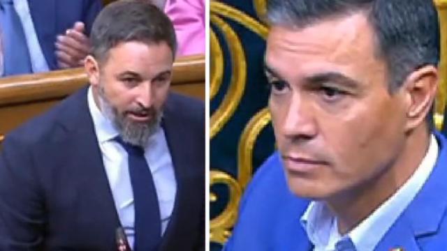 Santiago Abascal y Pedro Sánchez