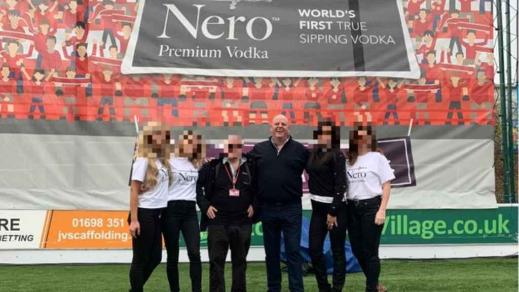 Promoción de la marca de vodka Nero.