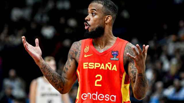 Lorenzo Brown este viernes durante la semifinal entre Alemania y España del Eurobasket