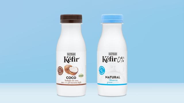 Kéfir al natural y de coco, los probióticos de Mercadona para volver a la rutina