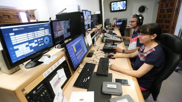 Dentro de la televisión de Dios en Toledo, un caso único en Europa