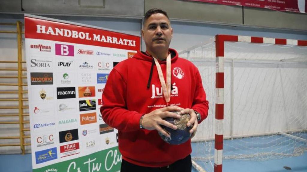 Rolando Uríos durante su etapa como entrenador
