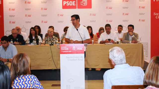 El secretario provincial del PSOE Ciudad Real, José Manuel Caballero.