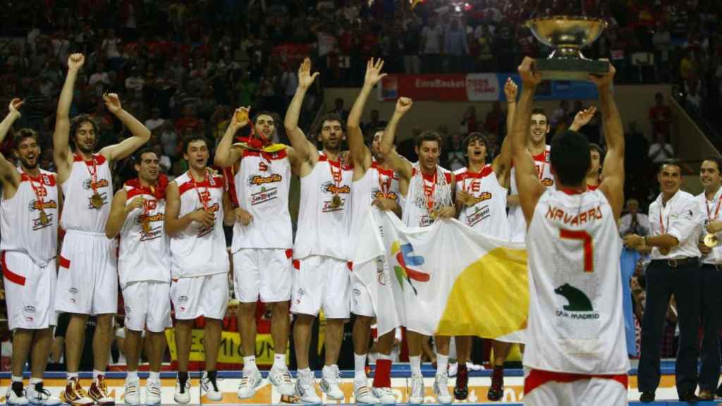 La selección española de baloncesto, campeona del EuroBasket 2009