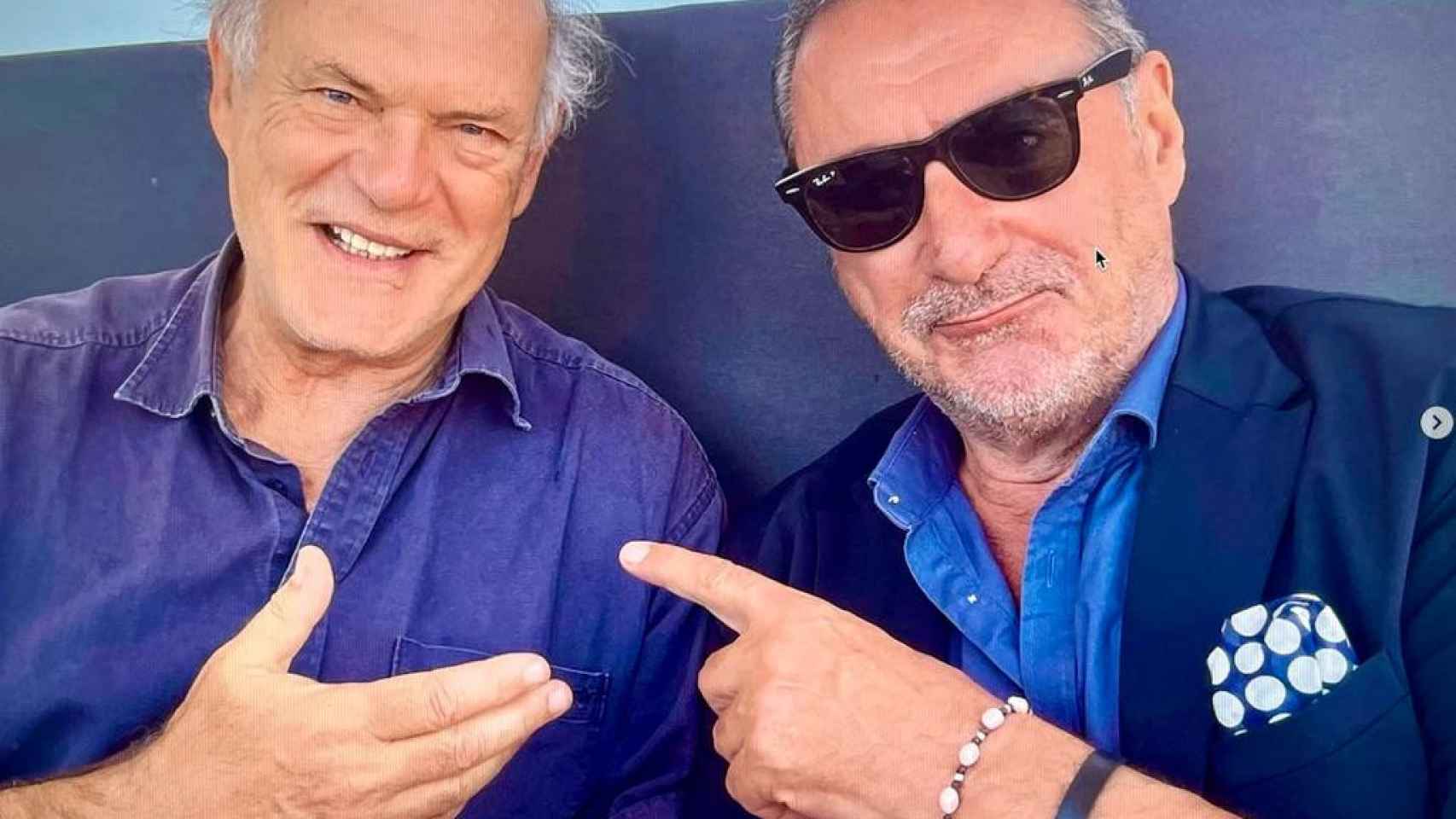 La foto de Carlos Herrera y Pedro Piqueras en Albacete que arrasa en Instagram