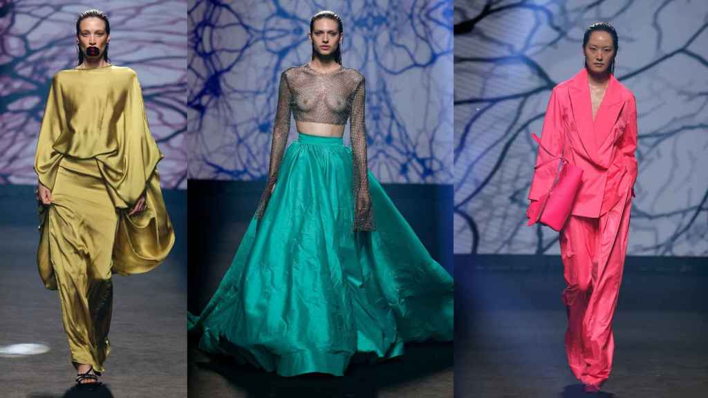 Roberto Diz cierra la Madrid Fashion Week con un viaje al fondo de la mente  de la moda