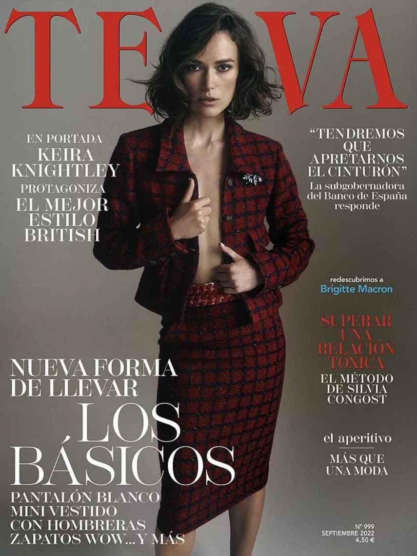 Cover Telva September 2022.