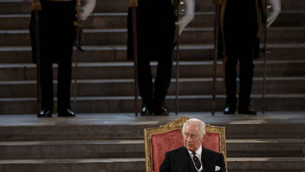 Carlos III ya como nuevo rey de Inglaterra.