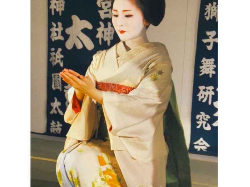 Moe en su época como geisha