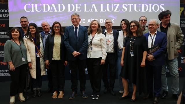 El president de la Generalitat, Ximo Puig, en festival de San Sebastián