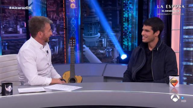 Pablo Motos, a Carlos Alcaraz en 'El Hormiguero': Has conseguido devolver la ilusión a miles de personas