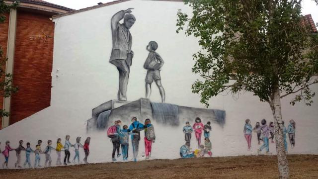 Mural Colegio José Galera de Zamora